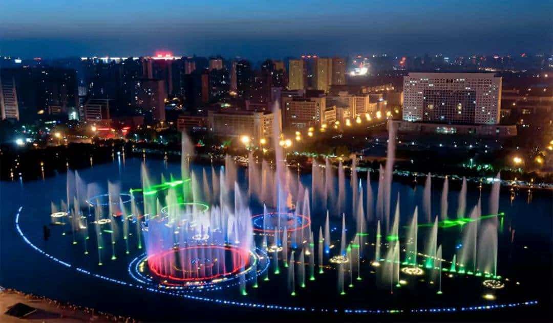 dancing fountain