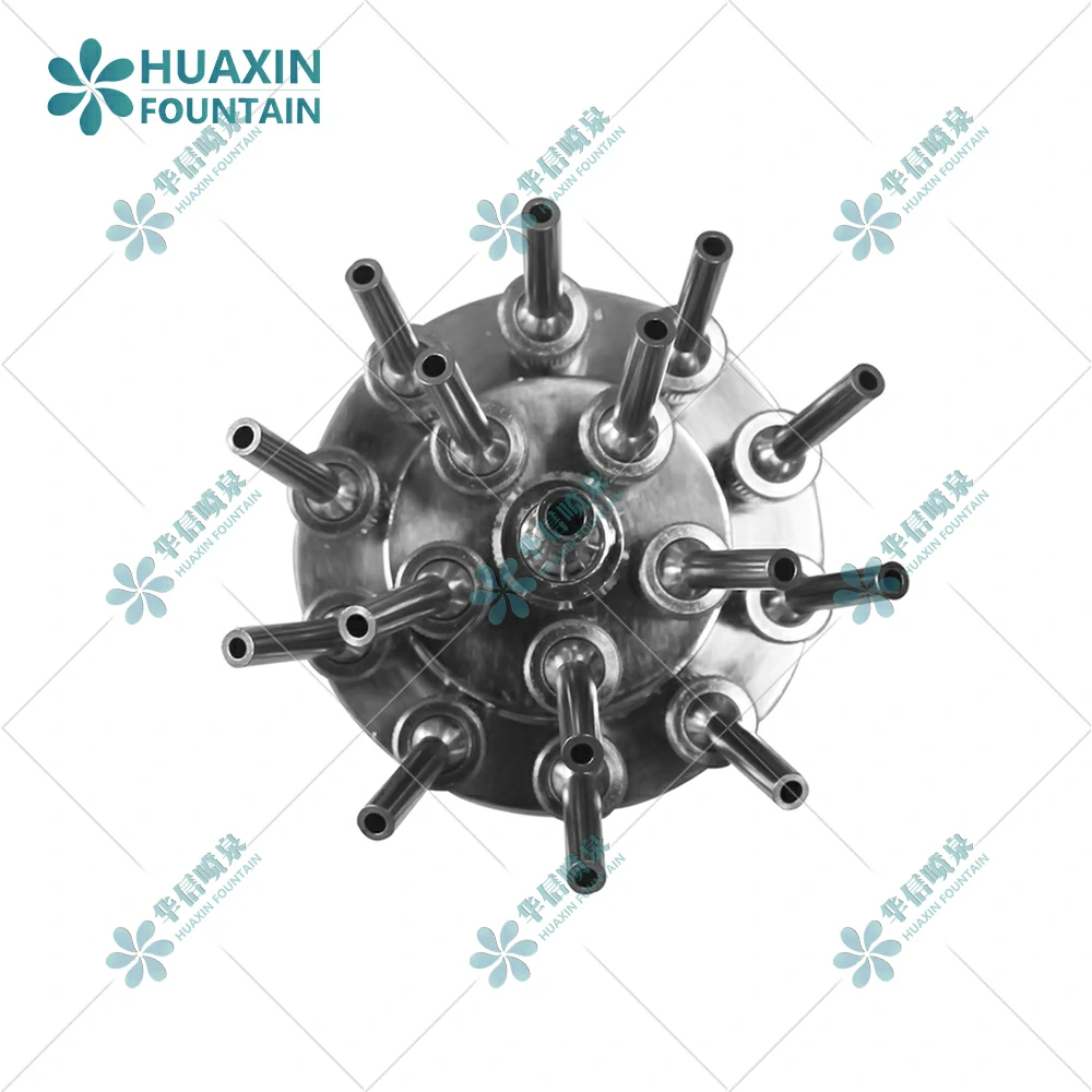Three-layer Flower-shaped Fountain Nozzle 03