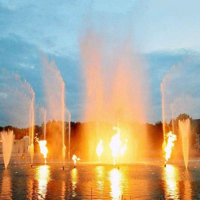 flame fountain 4